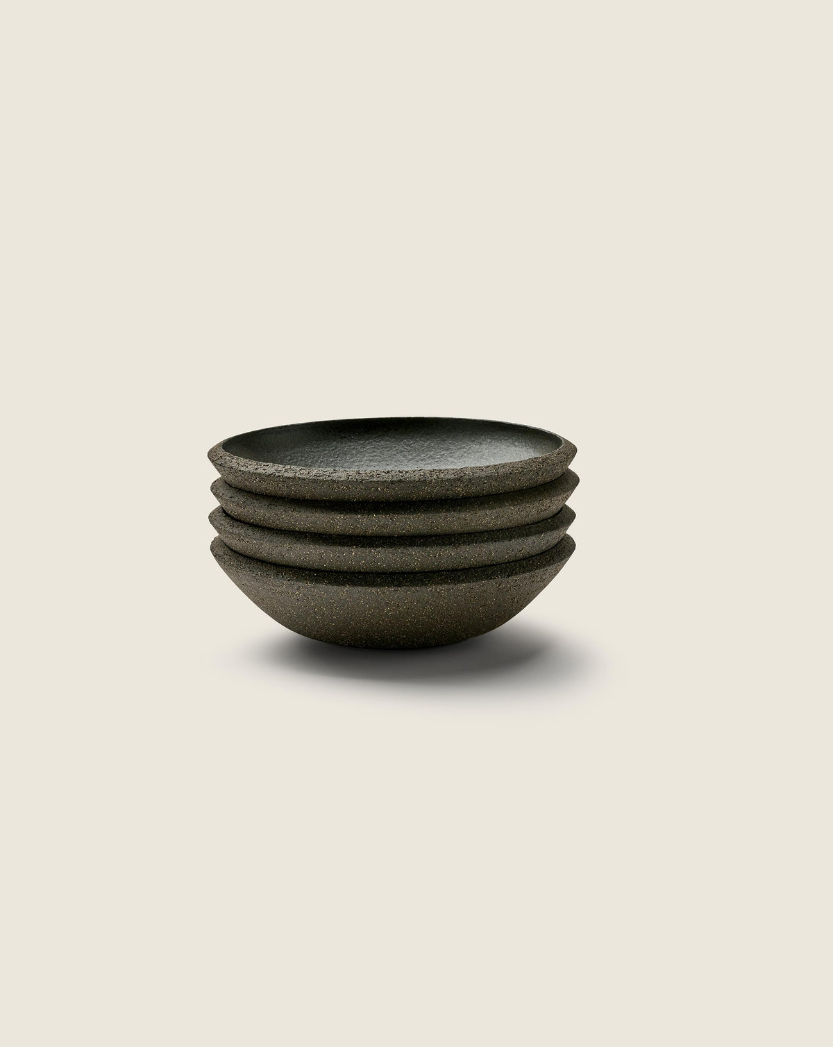 Chamotte Bowl 185 - Heath green