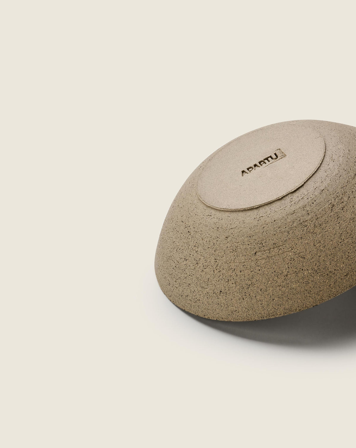 Chamotte Bowl 185 - Light grey