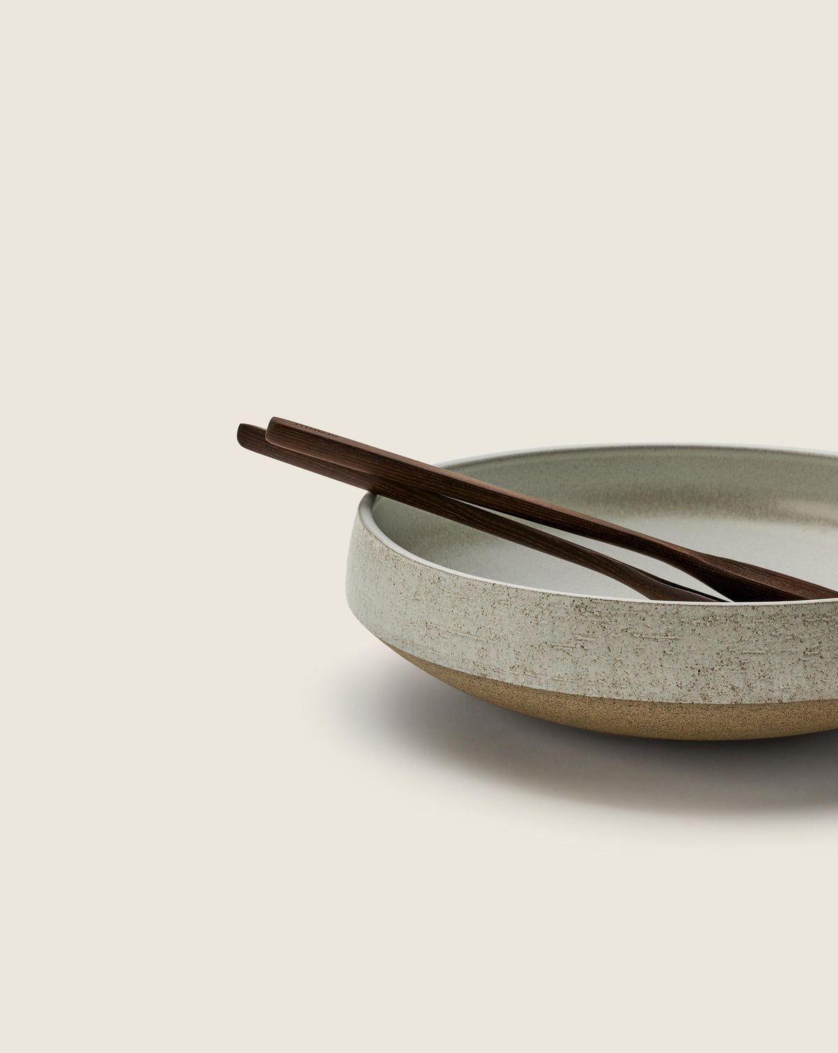 Chamotte Bowl 300 - Light grey