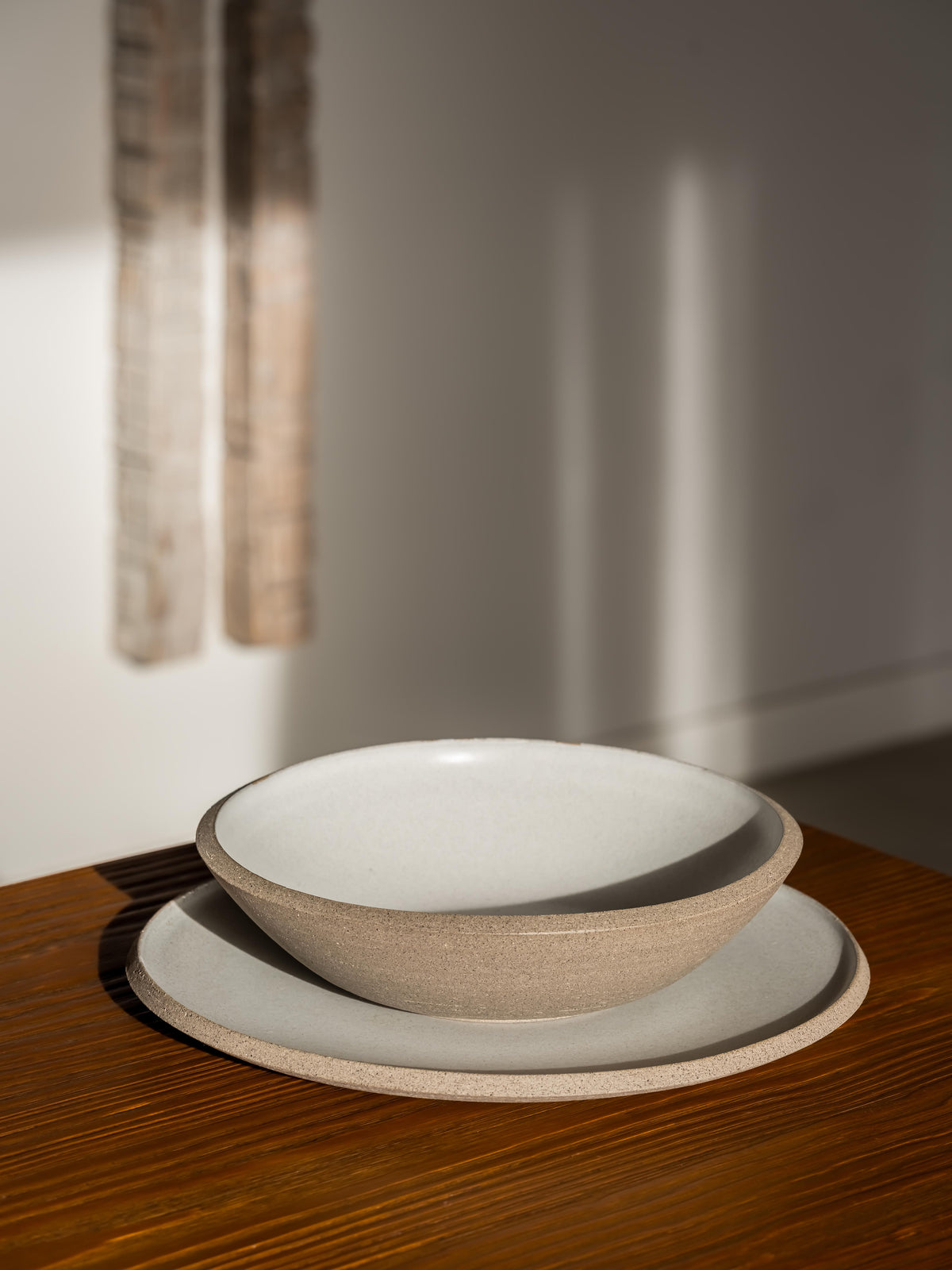 Chamotte Bowl 225 - Light grey