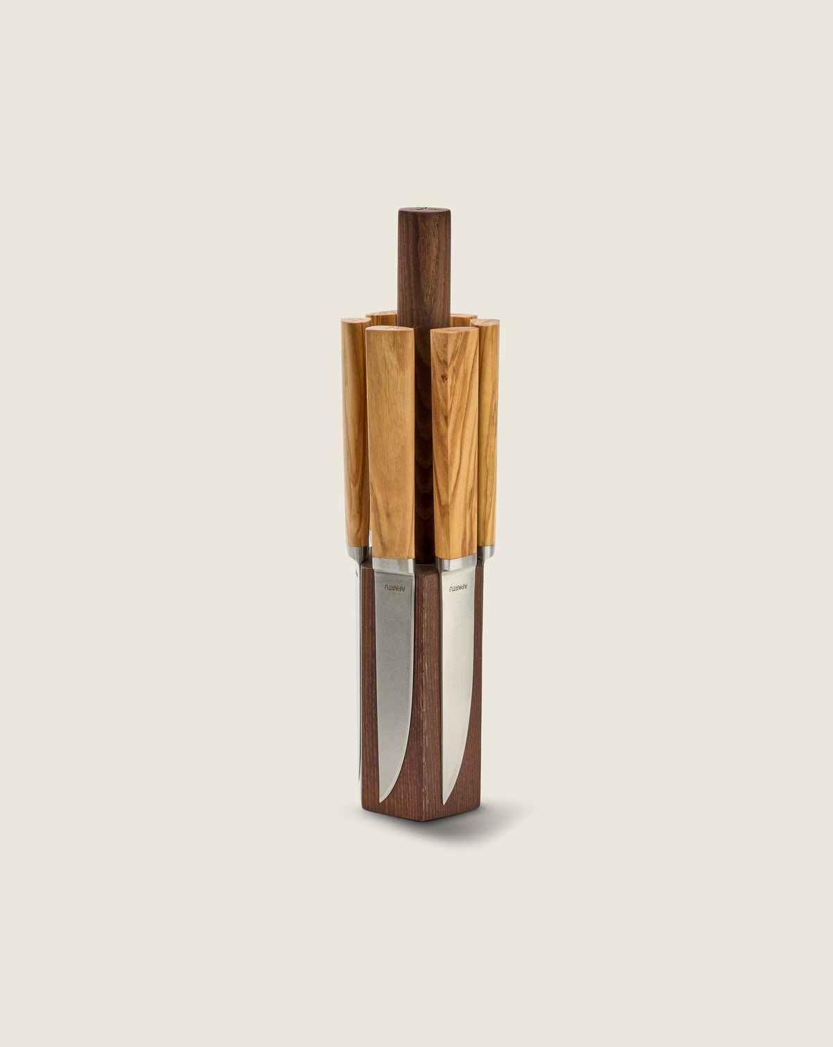 Puukko holder - Carbonized ash-wood