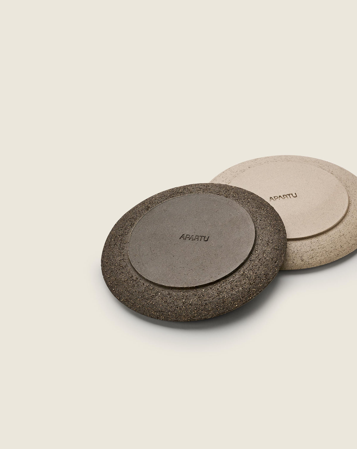 Chamotte Plate 160 - Black