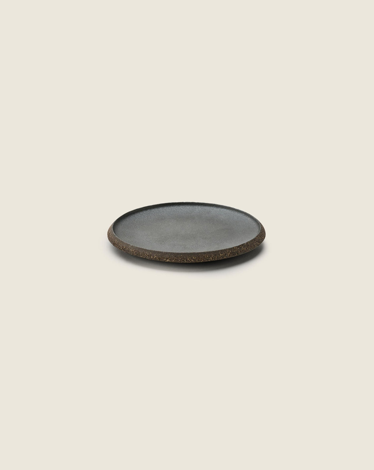 Chamotte Plate 160 - Black