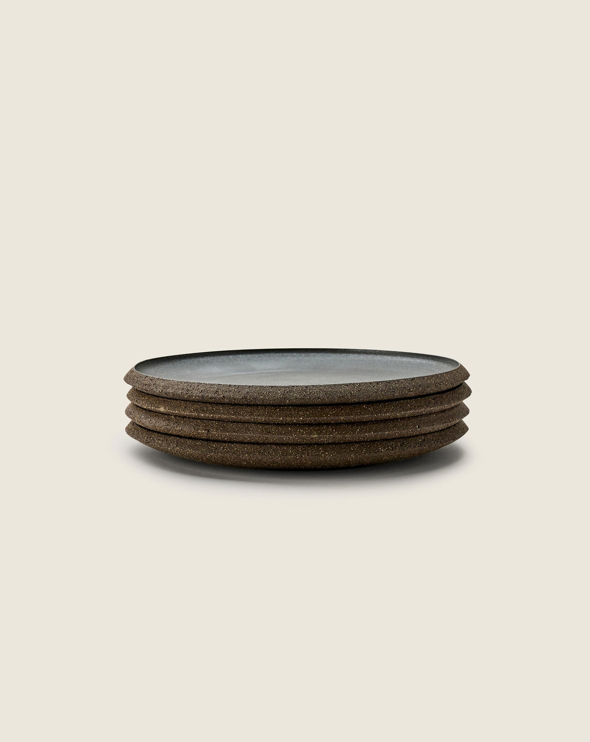 Chamotte Plate 230 - Black