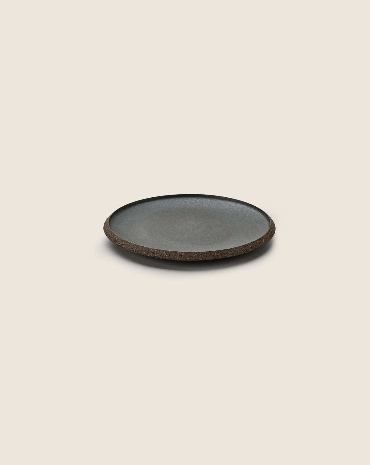 Chamotte Plate 230 - Black