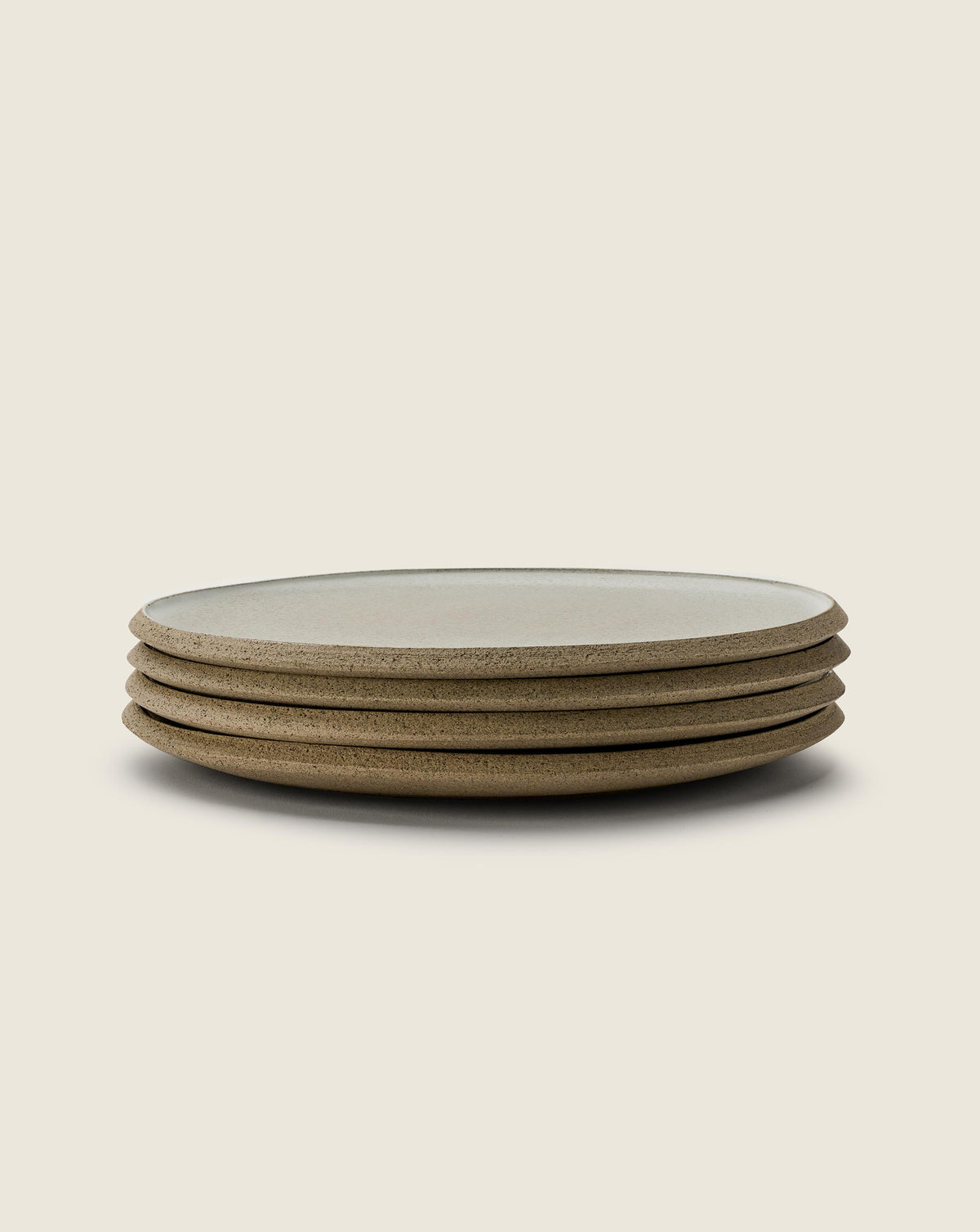 Chamotte Plate 280 - Light grey