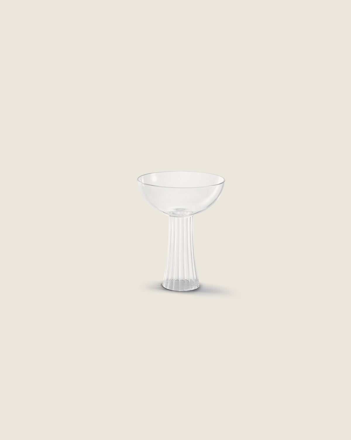 Plissé Coupe - 15 cl - clear