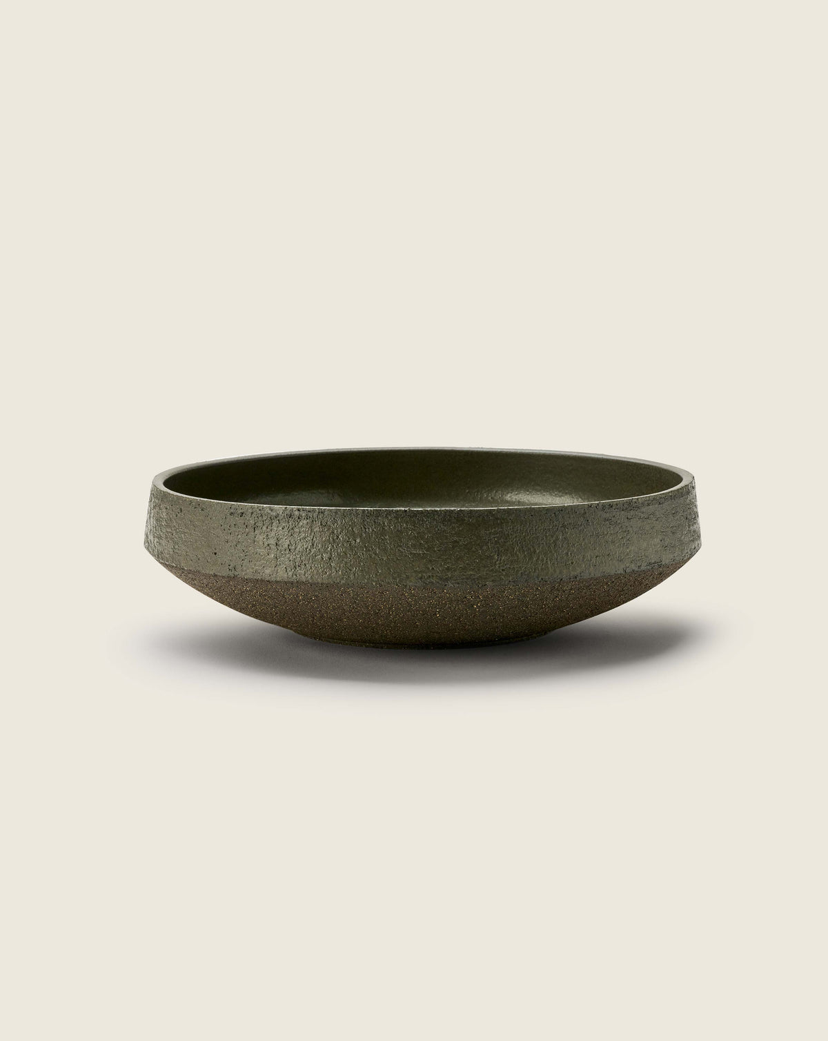 Chamotte Bowl 300 - Heath green