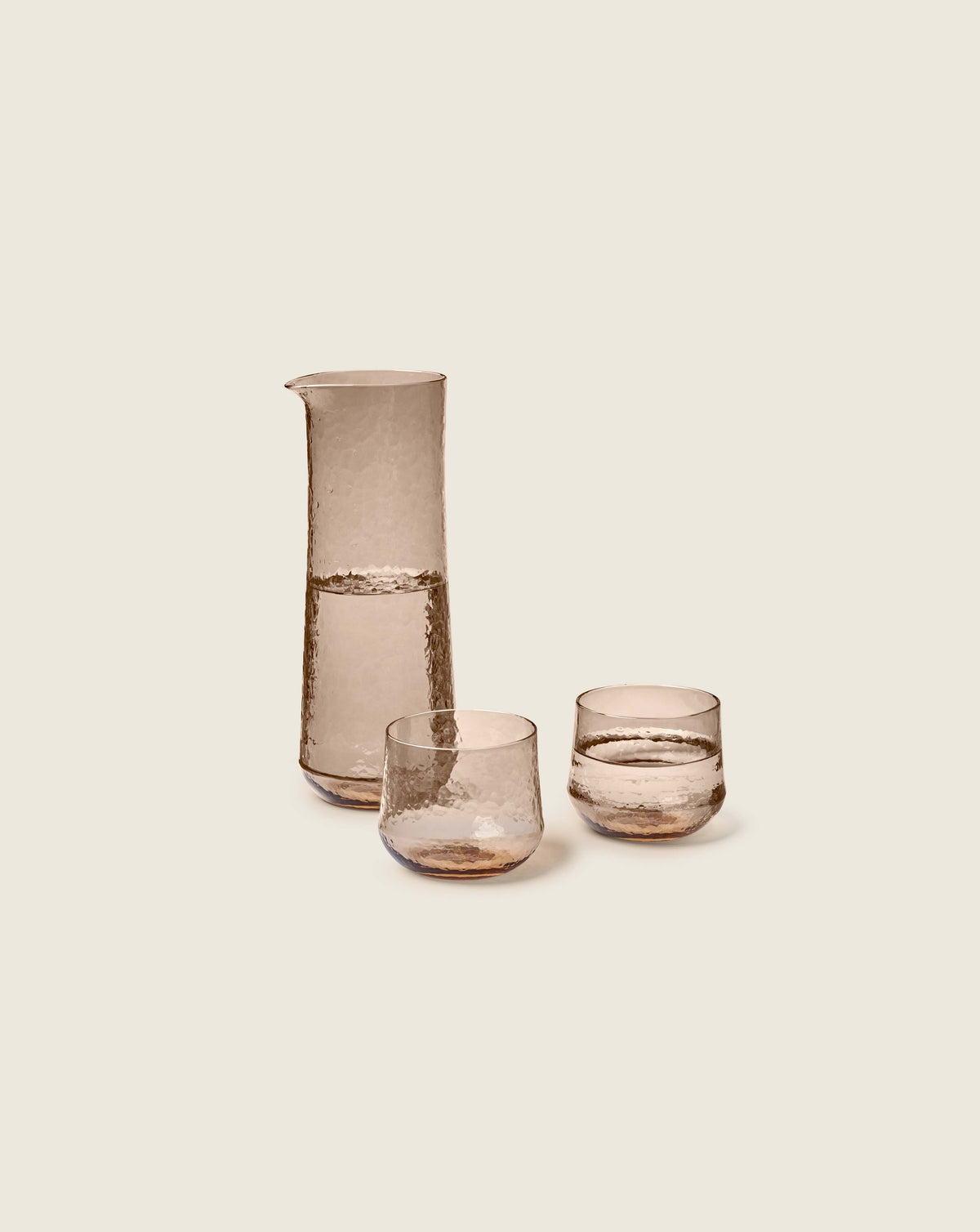 Craquelé Carafe - 80 cl - Smoke