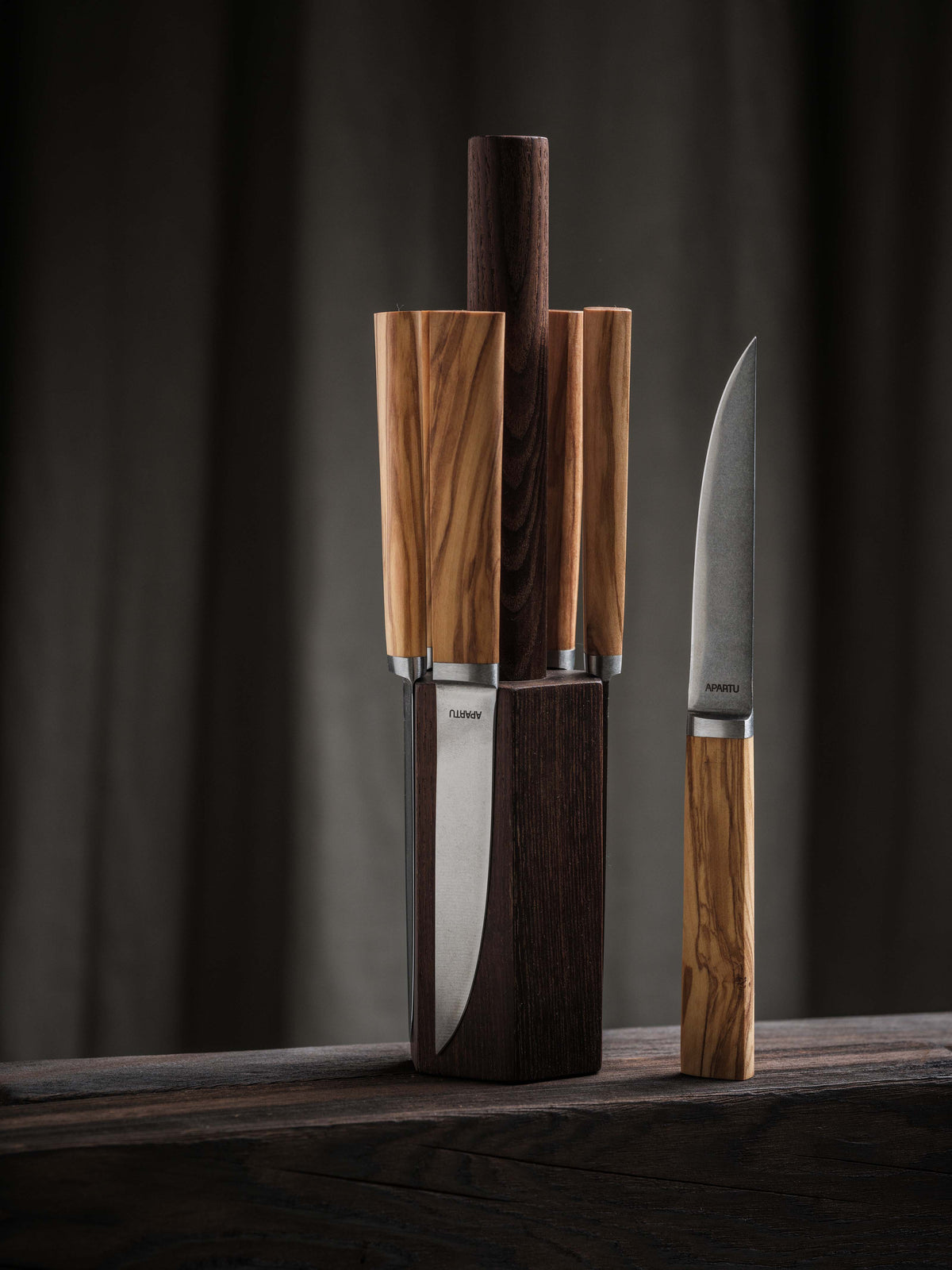 Puukko Table Knife - Olive wood